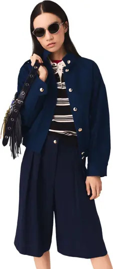 maje Cotton bomber jacket | Nordstrom | Nordstrom