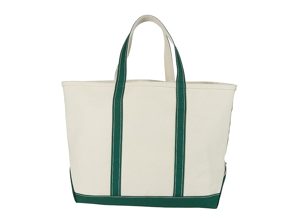 L.L.Bean Boat and Tote Large (Dark Green) Tote Handbags | Zappos