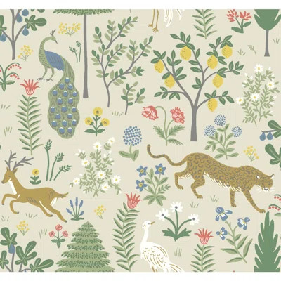 Menagerie 27" L x 27" W Smooth Wallpaper Rol | Wayfair North America