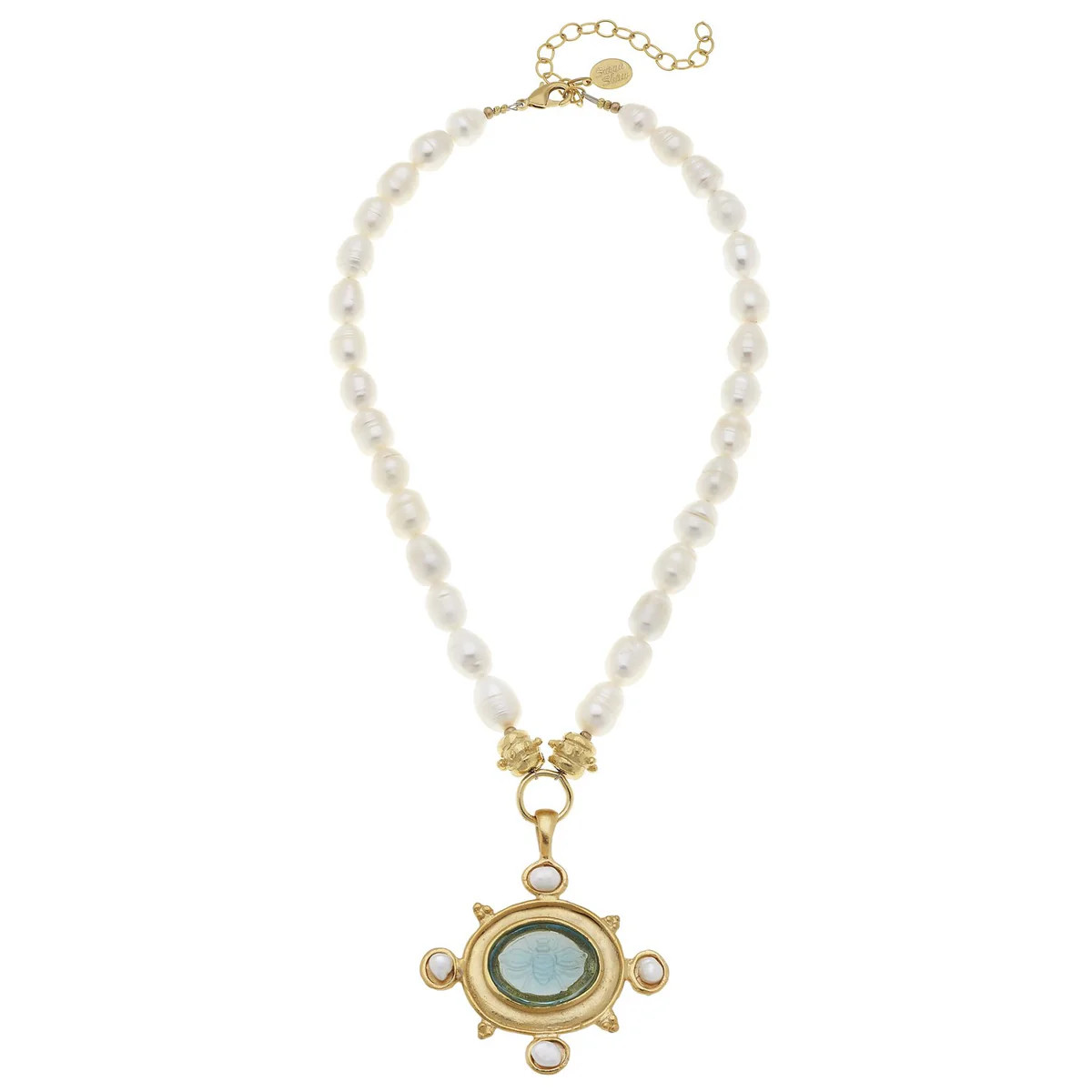 Venetian Glass Marie Bee Necklace | Susan Shaw