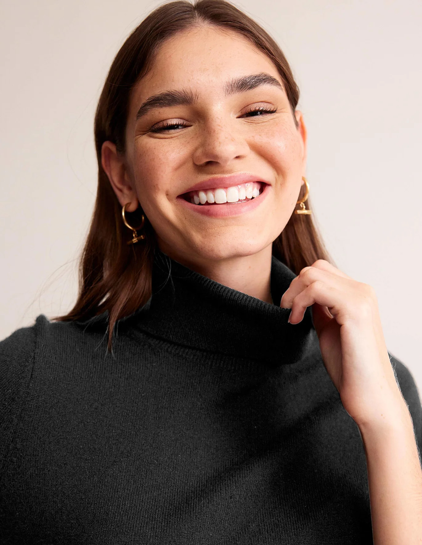 Eva Cashmere Roll-Neck Sweater | Boden (US)