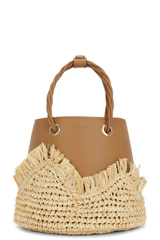 Jojo Top Handle in Camel | Revolve Clothing (Global)