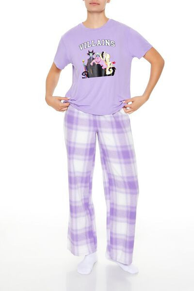 Disney Villains Tee & Pants Pajama Set | Forever 21