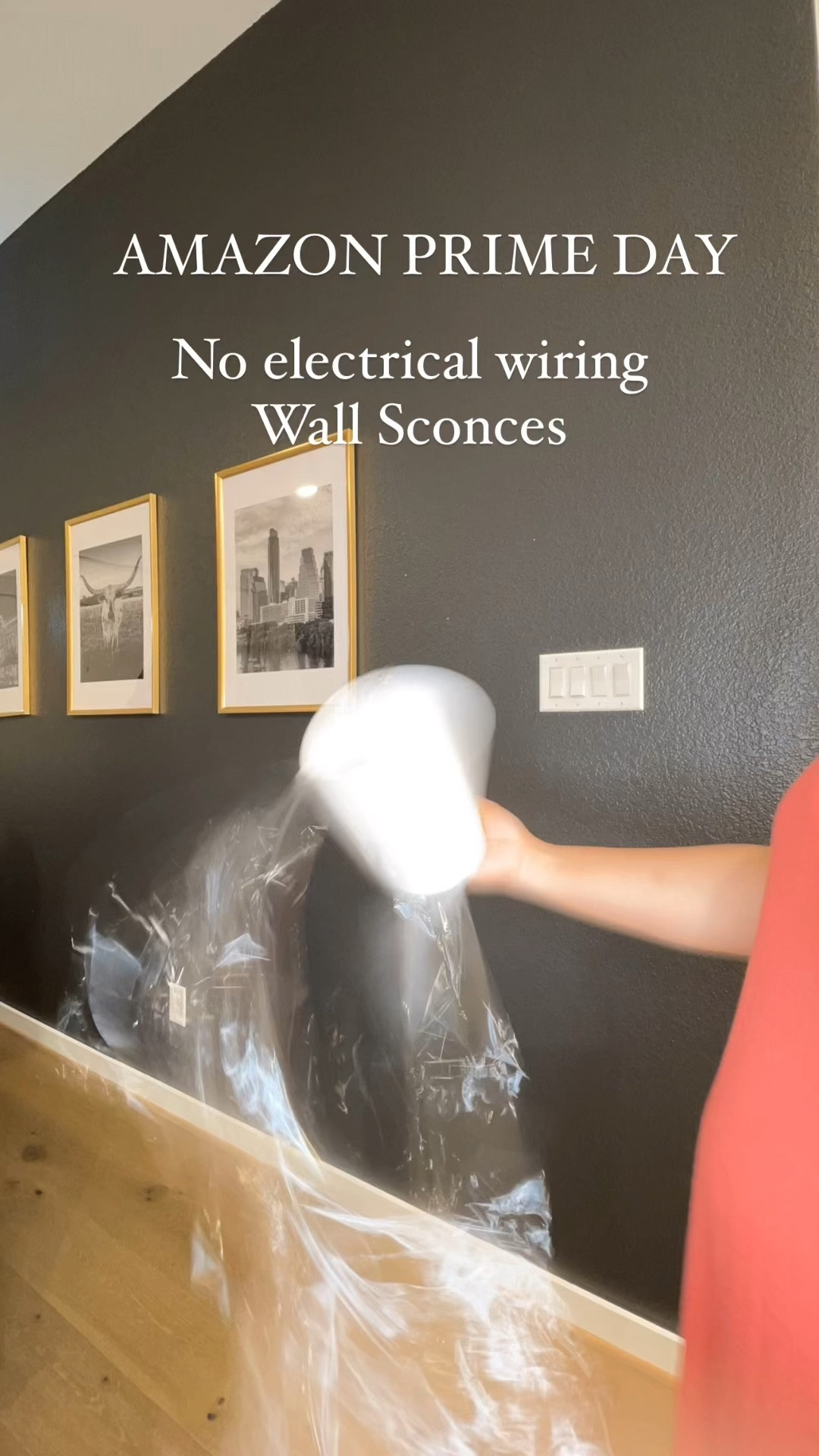 This Amazon No Electrical wiring Wall Sconces is on sale now with Prime Day! It was so easy to install! All the other items in the video are also linked. 

#Amazon #PrimeDay #AmazonPrimeday

#LTKxNSale #LTKHome #LTKSaleAlert