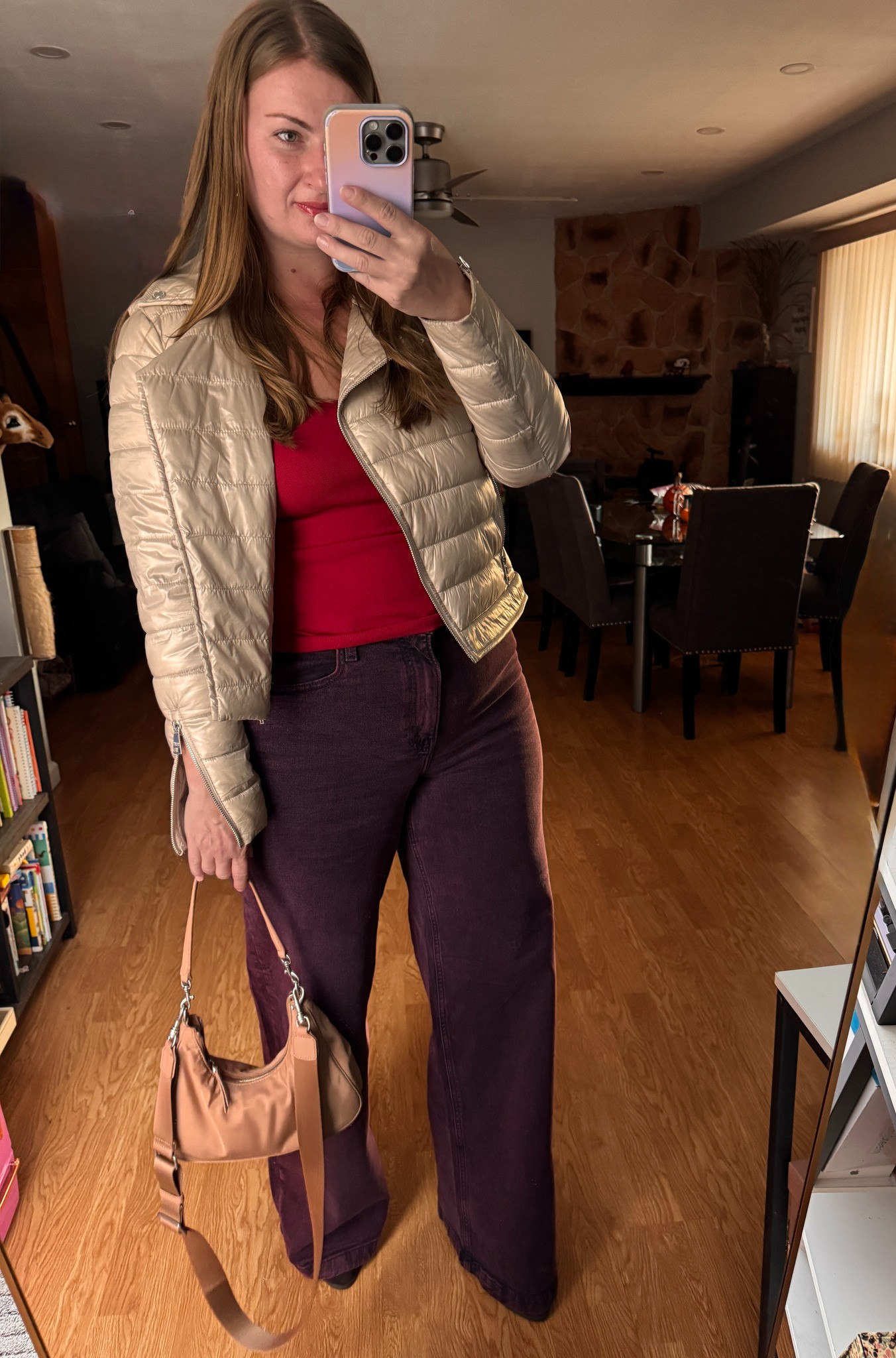 Love a cute light puffer this time of year 🤍
Mine is a great budget-friendly find by DKNY - perfect for those in-between spring days.
Scored it for under $60 - tagged below! 

 #LTKdayinmylife #LTKootd #LTKmomlife