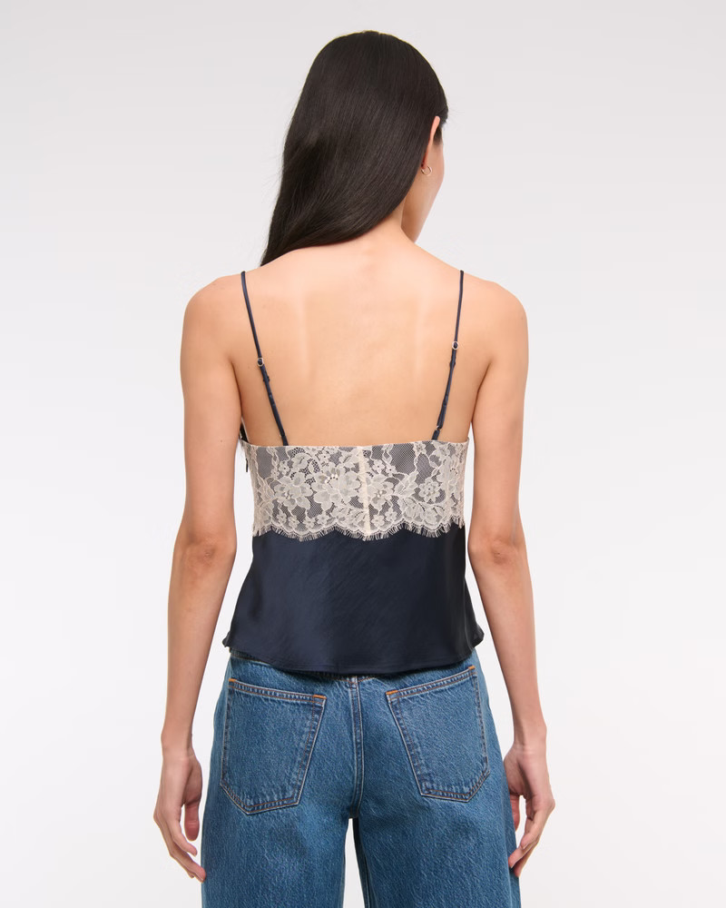 The A&F Bella Tie-Front Cami | Abercrombie & Fitch (US)