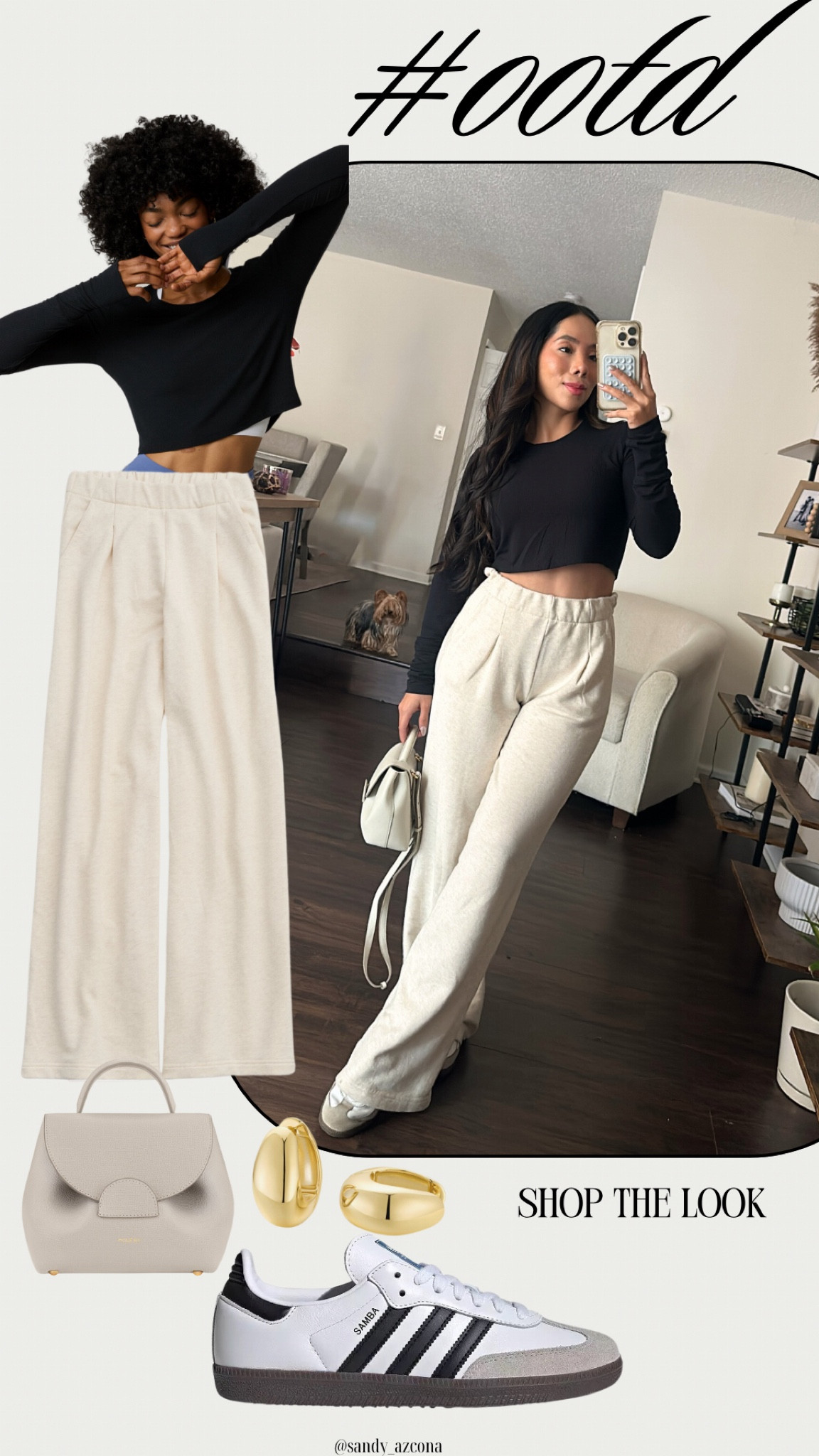 Comfy outfit of the day with my fav aerie trouser sweatpants 
Sizing info ⬇️ 
Top XS
Bottoms XS 


#LTKFindsUnder50 #LTKStyleTip #LTKActive