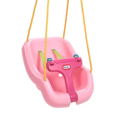 Little Tikes 2-in-1 Snug n Secure Toddler/Bucket Swing - Pink | Target