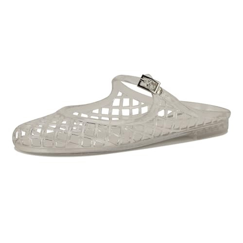 Nine West Women's Yunny Mule, Clear 996, 9 | Amazon (US)