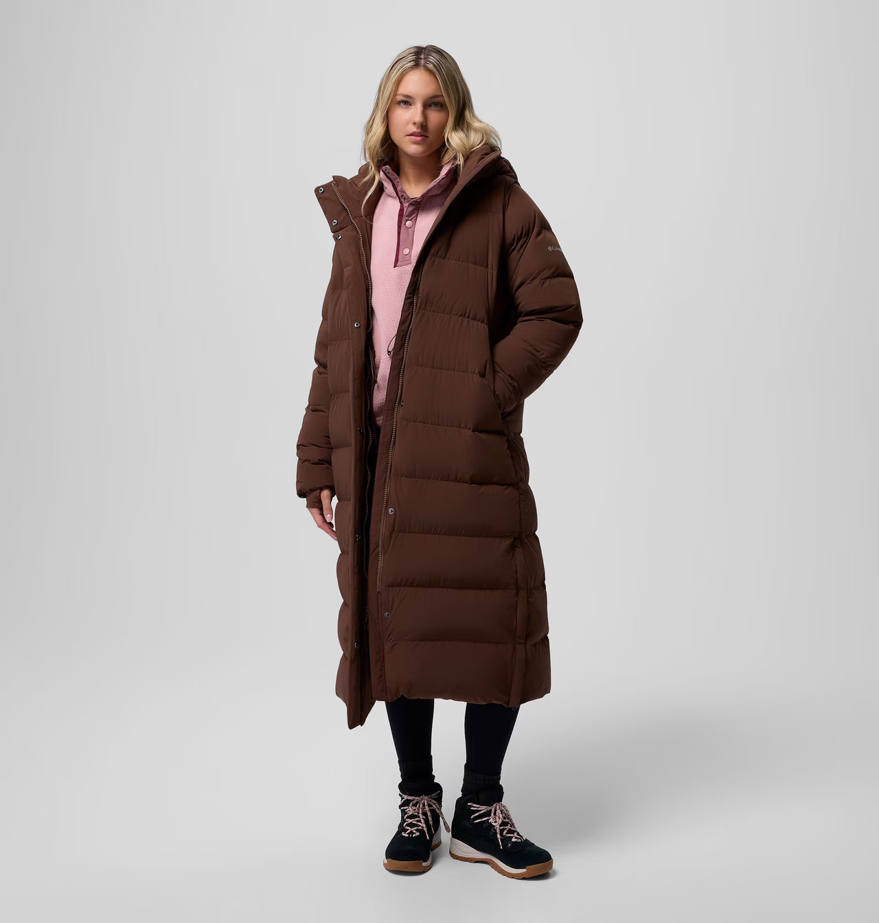 Women's Amaze Puff™ Long Hooded Jacket | Columbia Sportswear