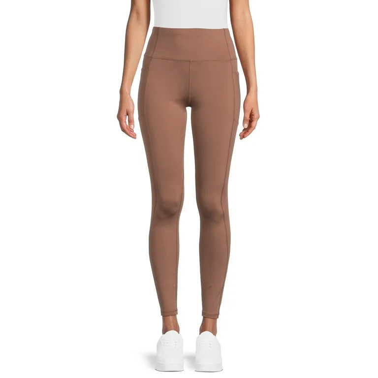 Avia Women's Performance Ankle Leggings with Pockets, 28" Inseam for Regular, Sizes XS-XXL - Walm... | Walmart (US)
