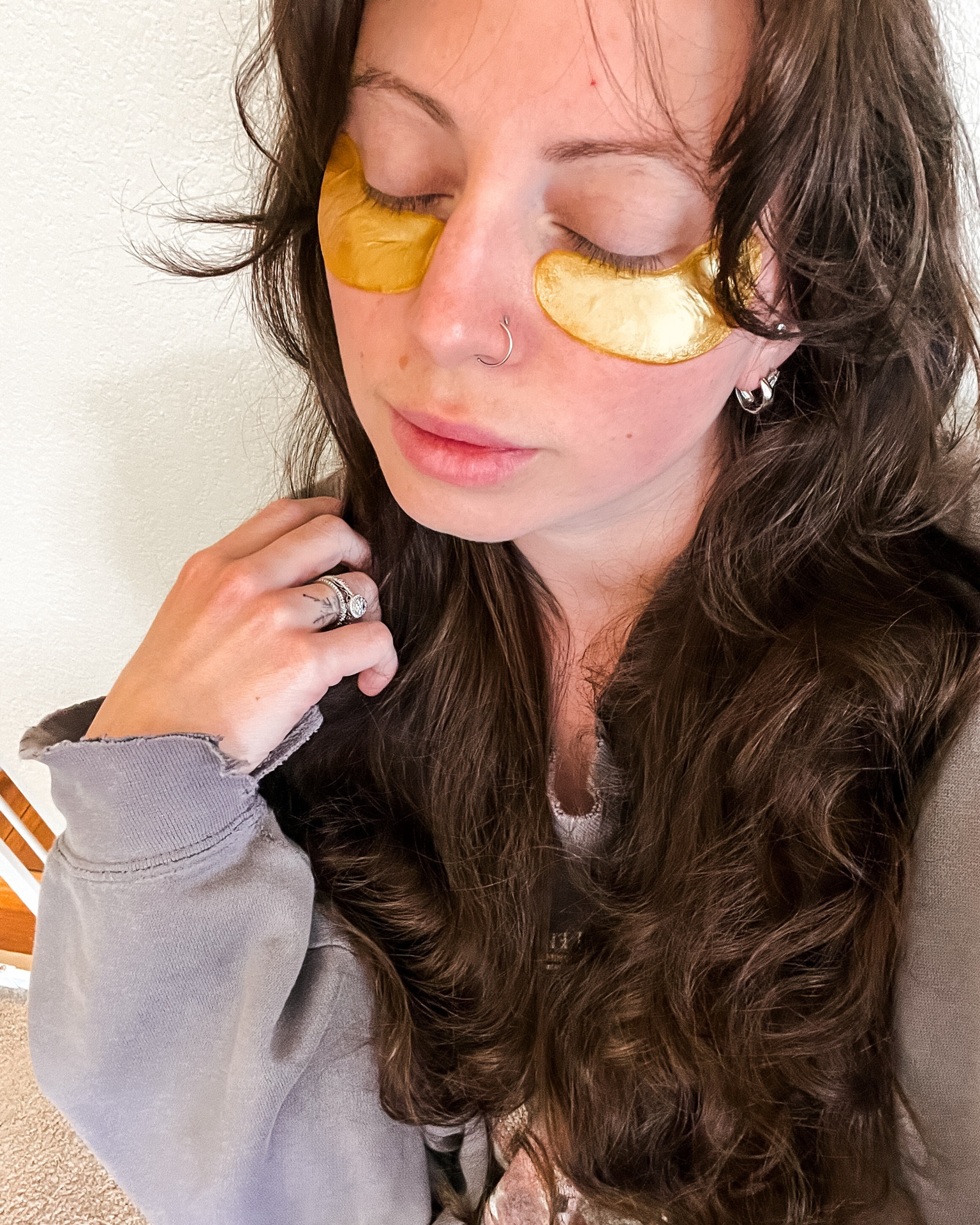 Momma just relaxing at nap time 💛
The trick is to leave them in the fridge till you’re ready to use them. Nice and cool once you put them on 💛

#LTKfindsunder100 #LTKhome #LTKbeauty