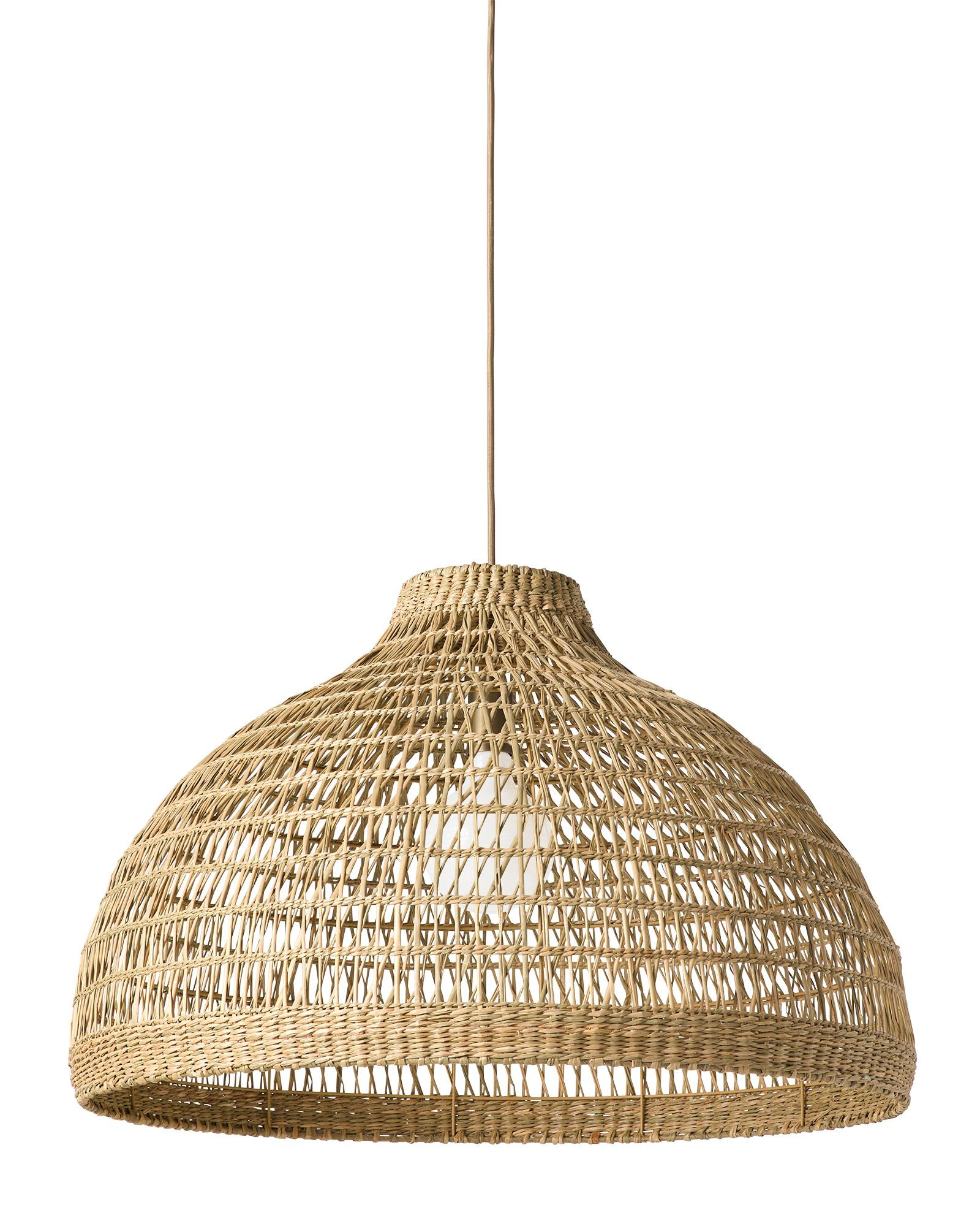 Bolinas Seagrass Dome Pendant | Serena and Lily