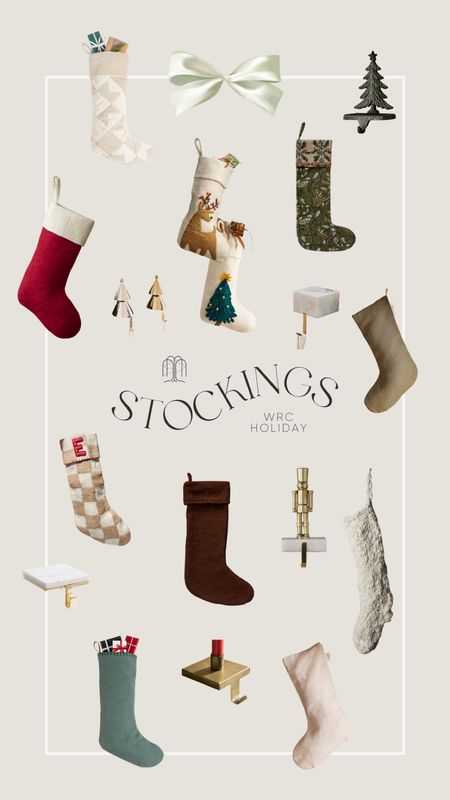 Stockings and stocking holders. Traditional stockings, patterned stockings, Christmas stocking, stocking holders

#LTKSeasonal #LTKHolidaySale #LTKHoliday