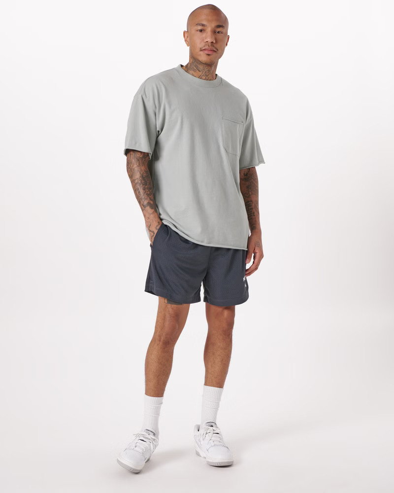 Essential Long-Length Tee | Abercrombie & Fitch (US)
