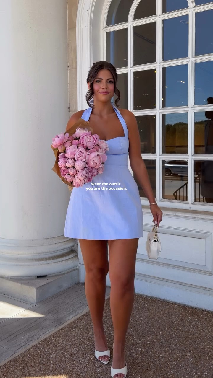 Wearing a size medium in the dress!!