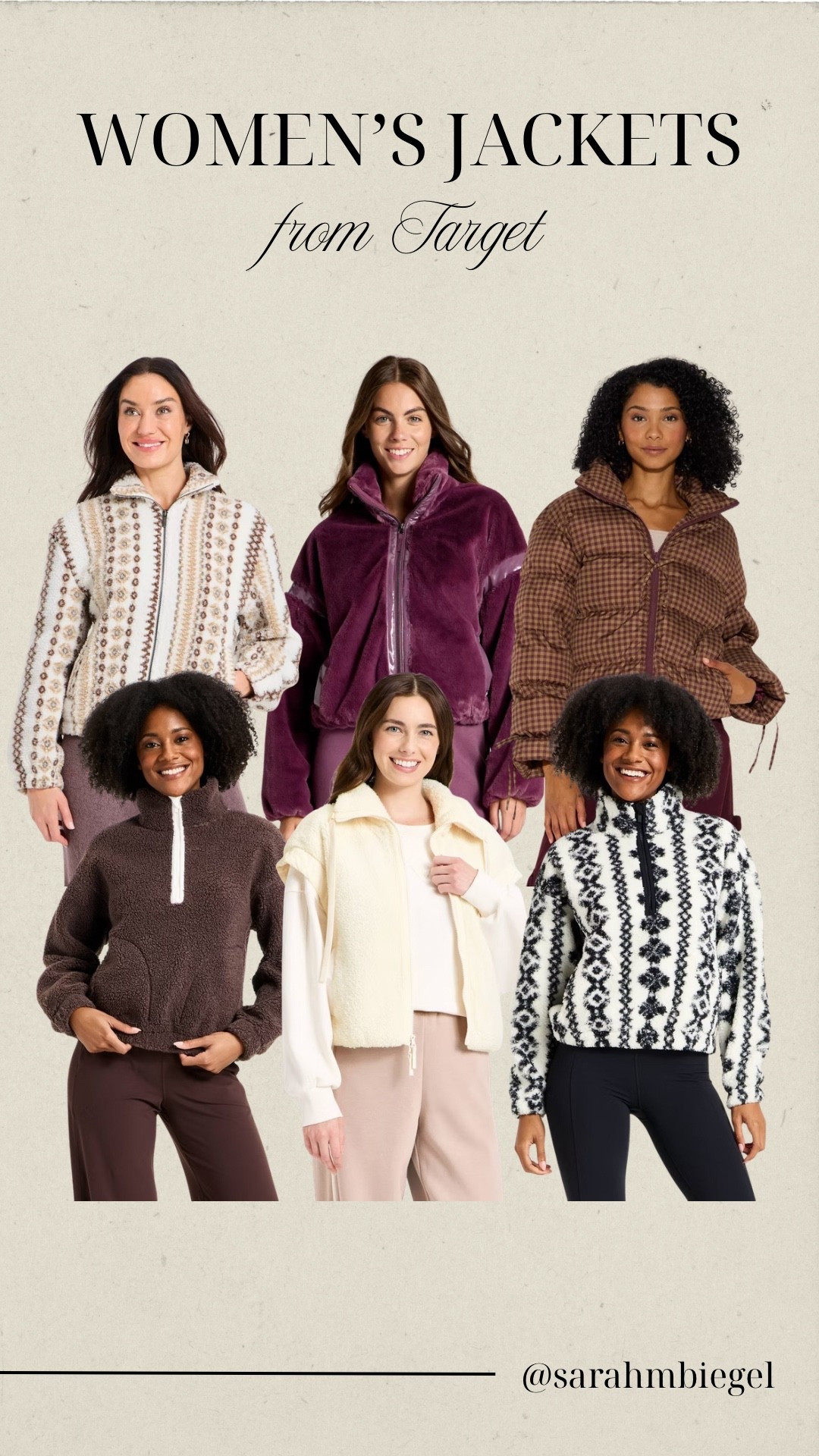 So many cute Sherpas, vest and coats for women at target right now!

#LTKootd #LTKmomlife #LTKSeasonal