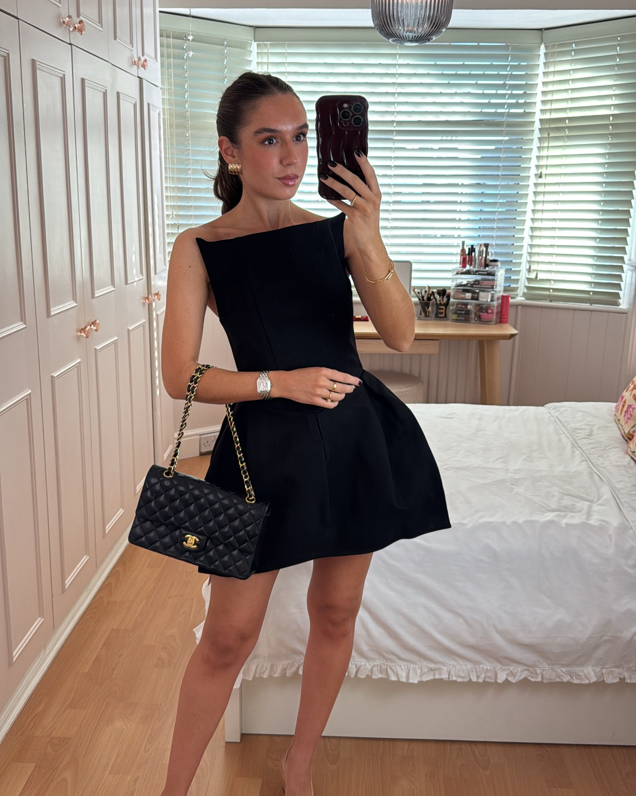 Chic black outfits for party season 🫶🏼✨

I’m wearing a size 6 in everything

#LTKfestive #LTKpartywear #LTKdresses