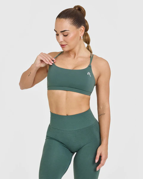 Everyday Cross Over Bralette 
 Iced Green | Oner Active (UK / US)
