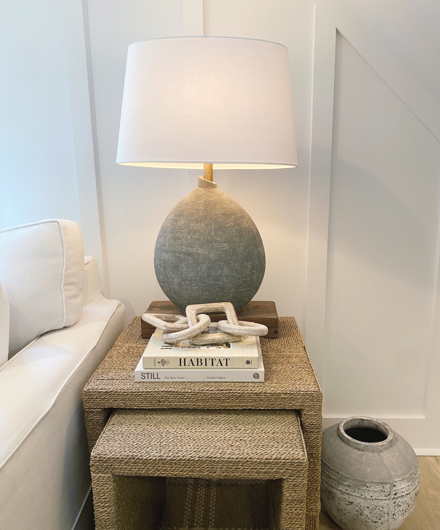 Table lamp, nesting tables, target studio McGee, woven accent table, back in stock, living room decor 

#LTKsalealert #LTKSeasonal #LTKhome