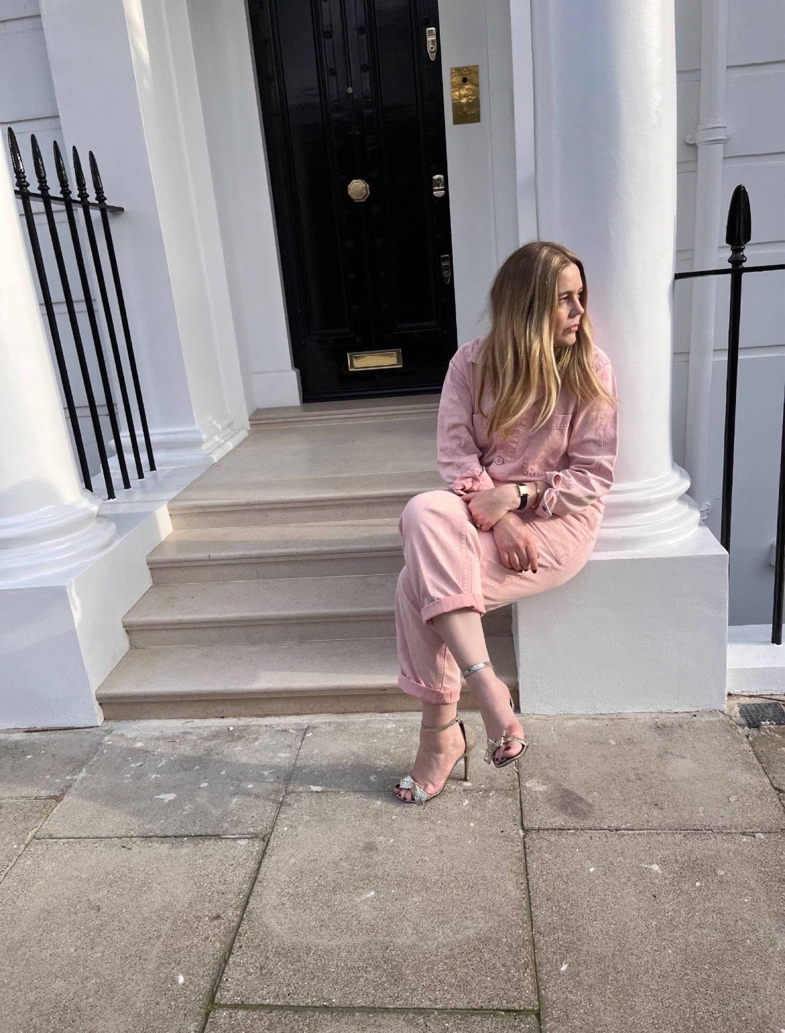 Anthropologie, Spring Outfit Inspiration, Pink Jumper, Charm Necklace, Transitional Style 

#LTKSeasonal #LTKstyletip #LTKeurope