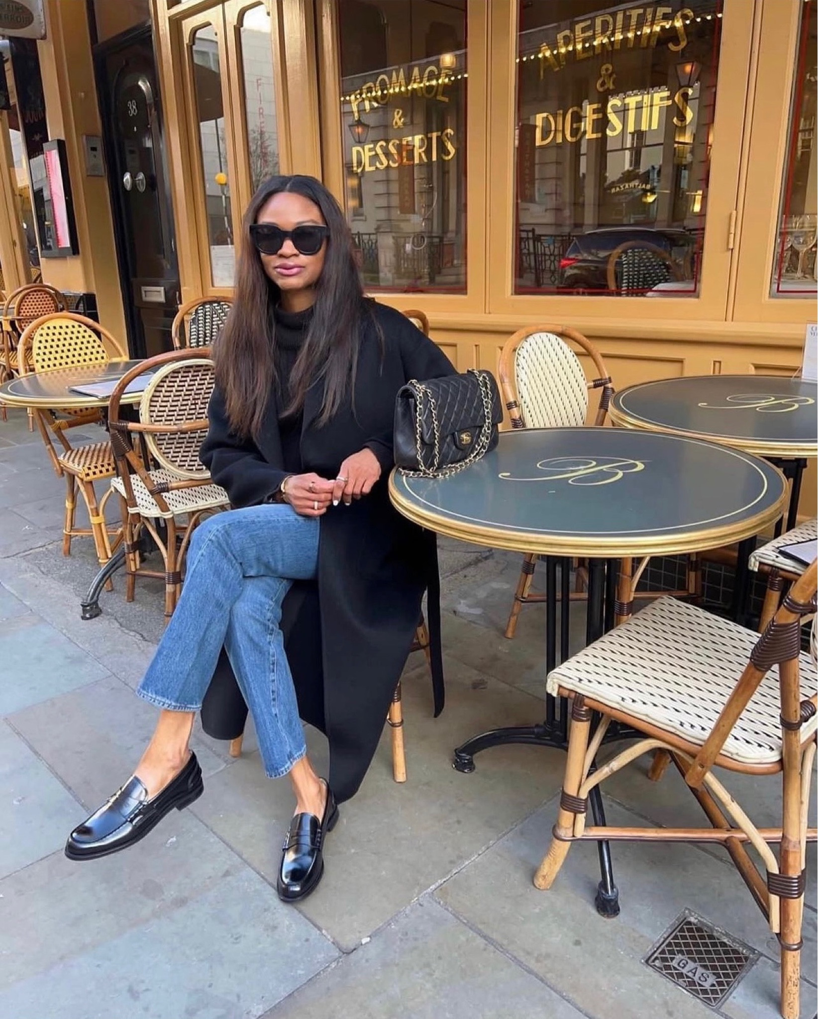 Autumn outfit x loafers x Toteme jeans 