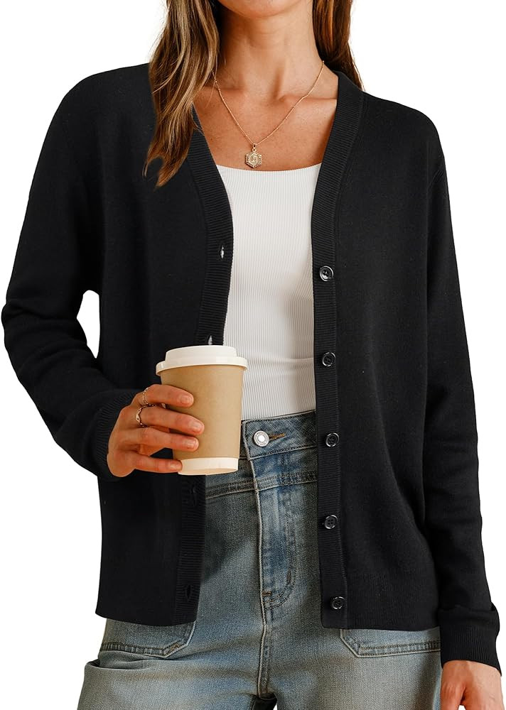 Arach&Cloz Women's Wool Blend Business Casual Cardigan Sweaters 2025 | Amazon (US)