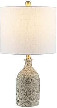 Safavieh Lighting Collection Gunnar 23-inch Grey Speckled Ceramic Table Lamp (LED Bulb Included) ... | Amazon (US)