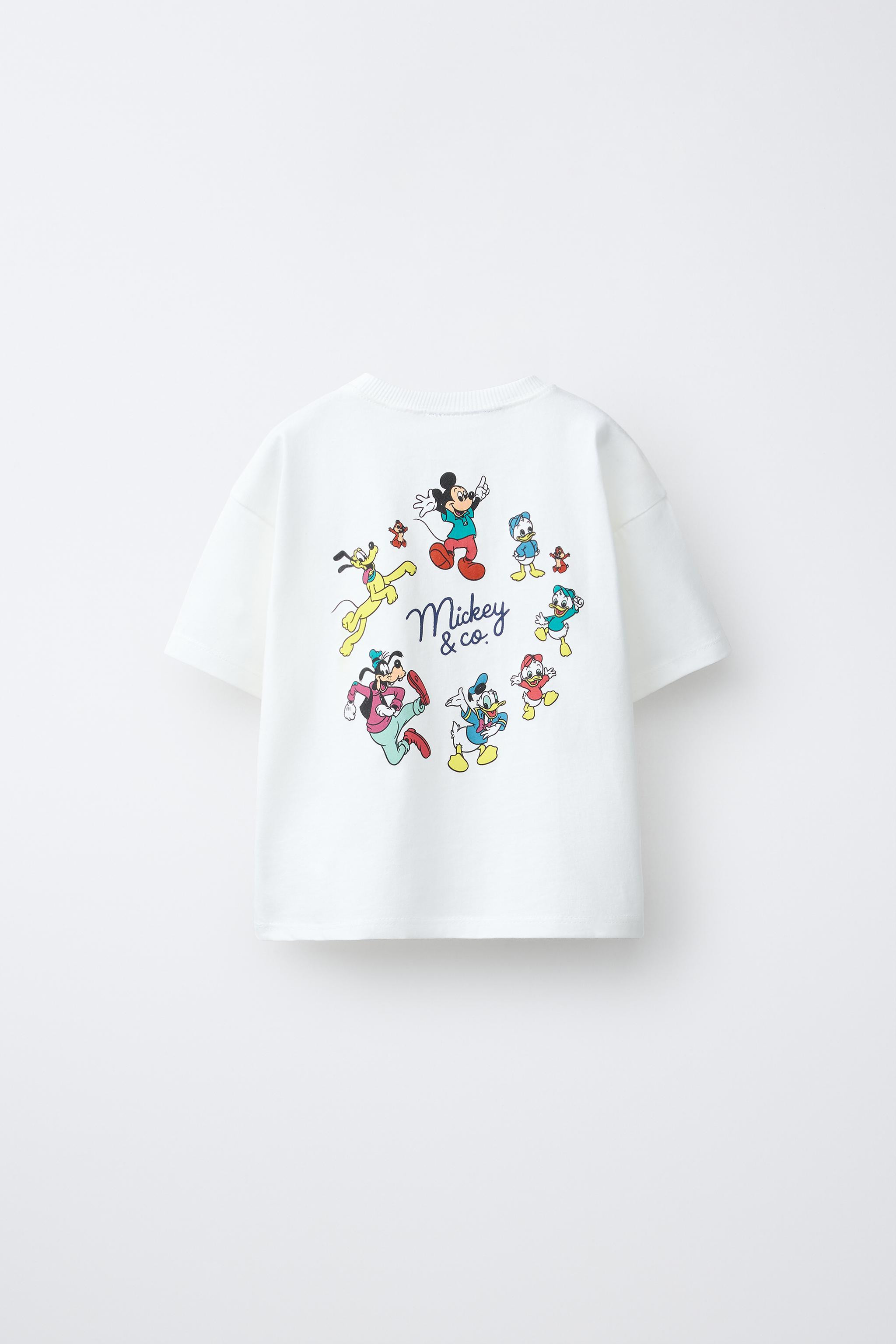 MICKEY MOUSE AND FRIENDS \u00a9 DISNEY PRINT T-SHIRT | Zara US