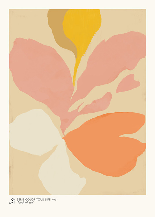 Sylvia Takken - Touch of Sun Poster | Desenio
