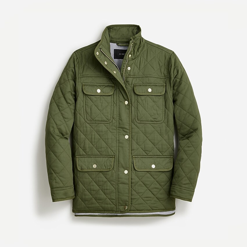 New quilted downtown field jacket | J. Crew US