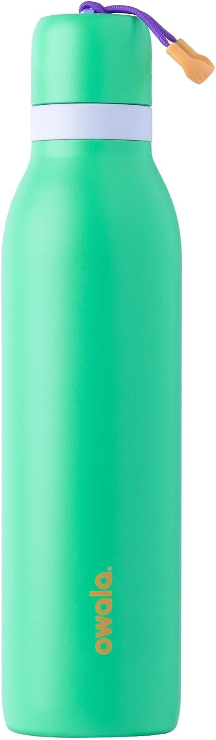 Owala FreeSip Twist Stainless Steel Water Bottle 24 oz Sweet Pea | Amazon (US)