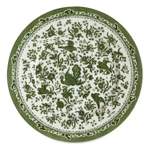 Green Regal Peacock Plate Dinner Plate | Denby (US & CA)