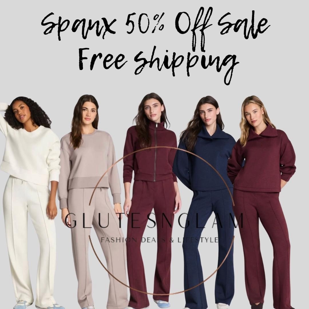 Spanx cozy comfy air essentials are on sale 50% off at checkout plus score free shipping!! Spanx sale, Spanx booty boost leggings! Spanx 

#LTKSaleAlert #LTKHoliday #LTKGiftGuide