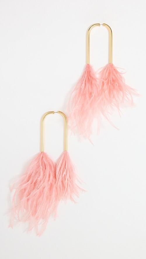 Meta Feather Earrings | Shopbop