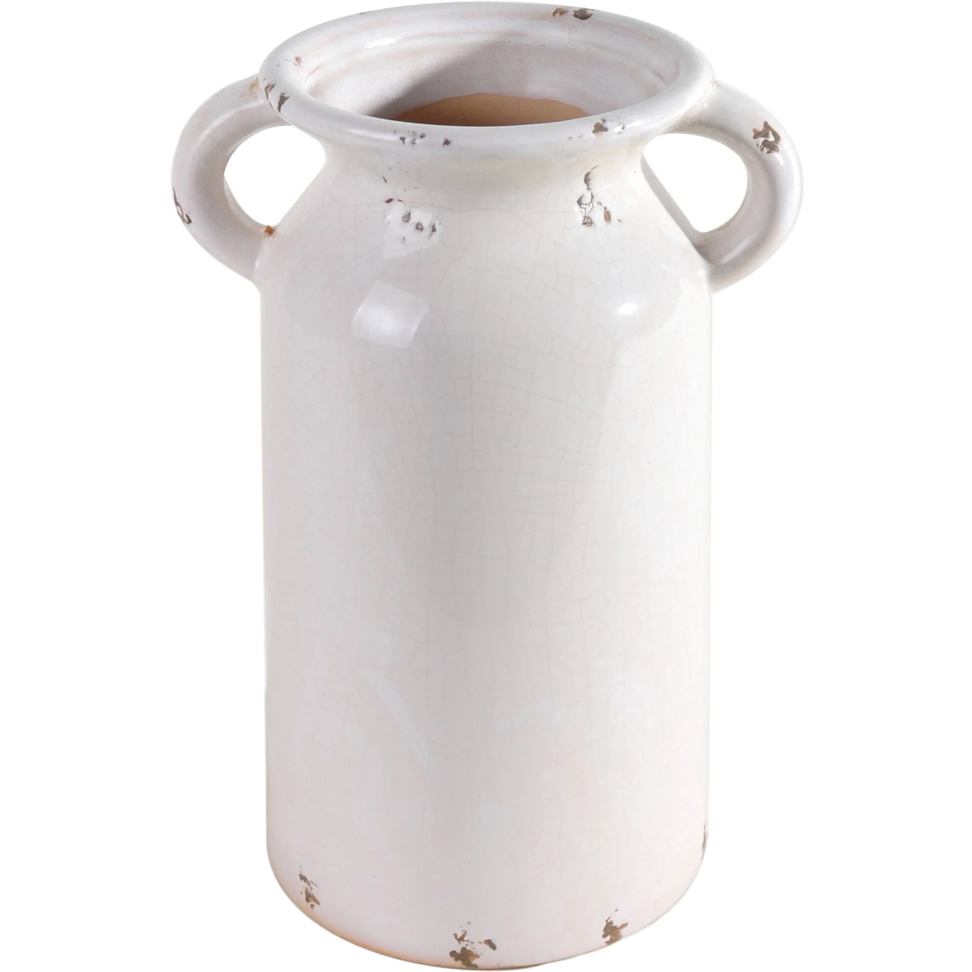 Lerman Decor White Ceramic Jug | Walmart (US)