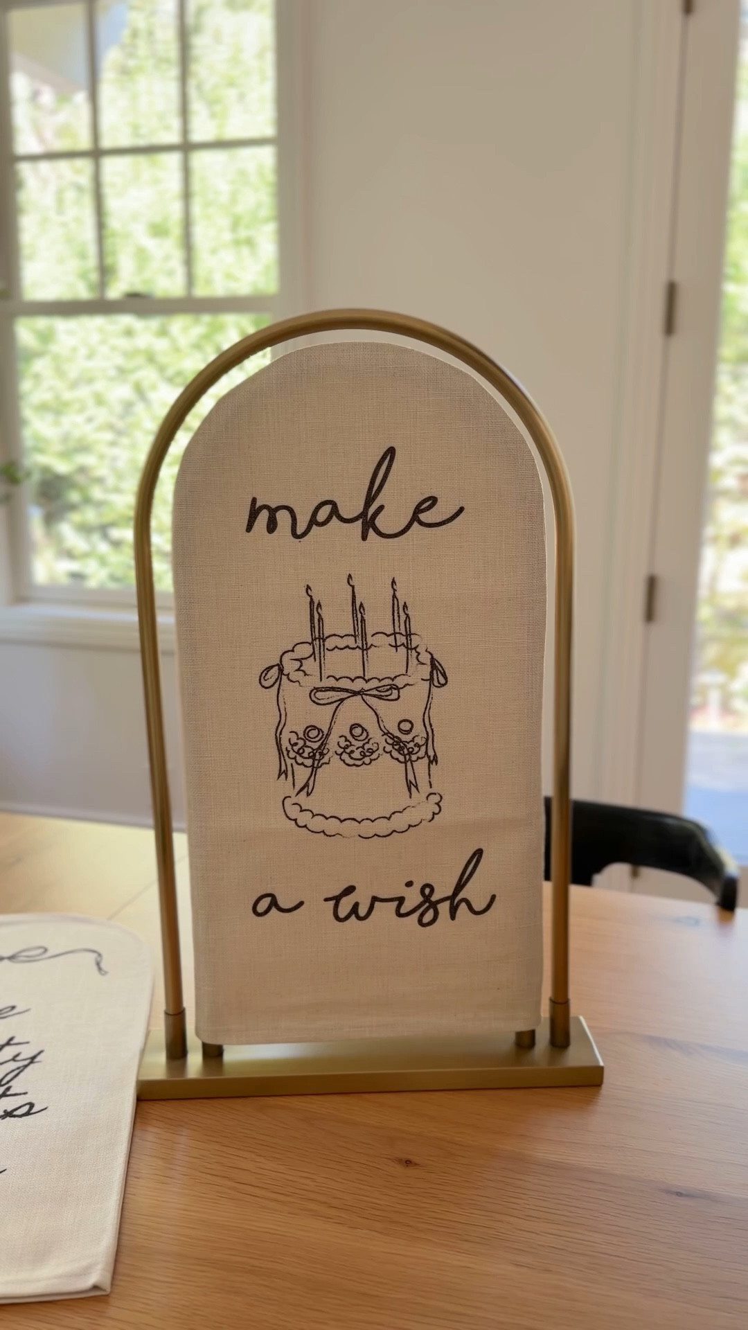 Interchangeable Party Sign with arched metal banner! Get 10% OFF with my code: AUDREY10! 

#LTKHome #LTKMothersDay #LTKWedding