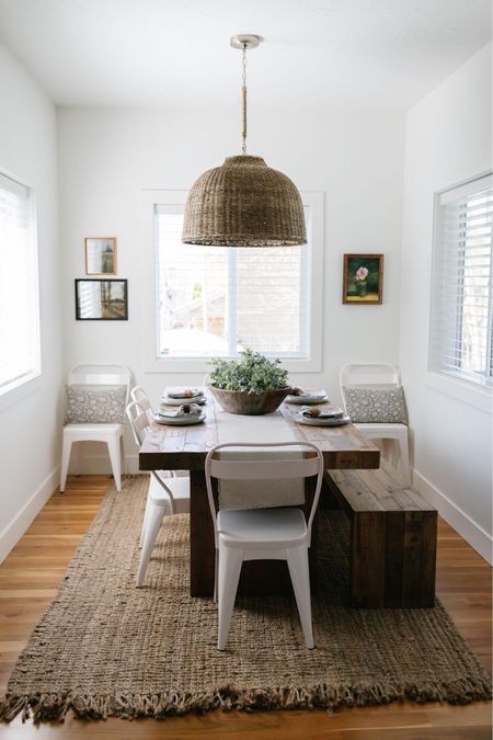 My Target dining room pendant is back in stock!!  It goes perfectly with my Amazon area rug and reclaimed wood dining table. 

#LTKhome #LTKFind #LTKsalealert