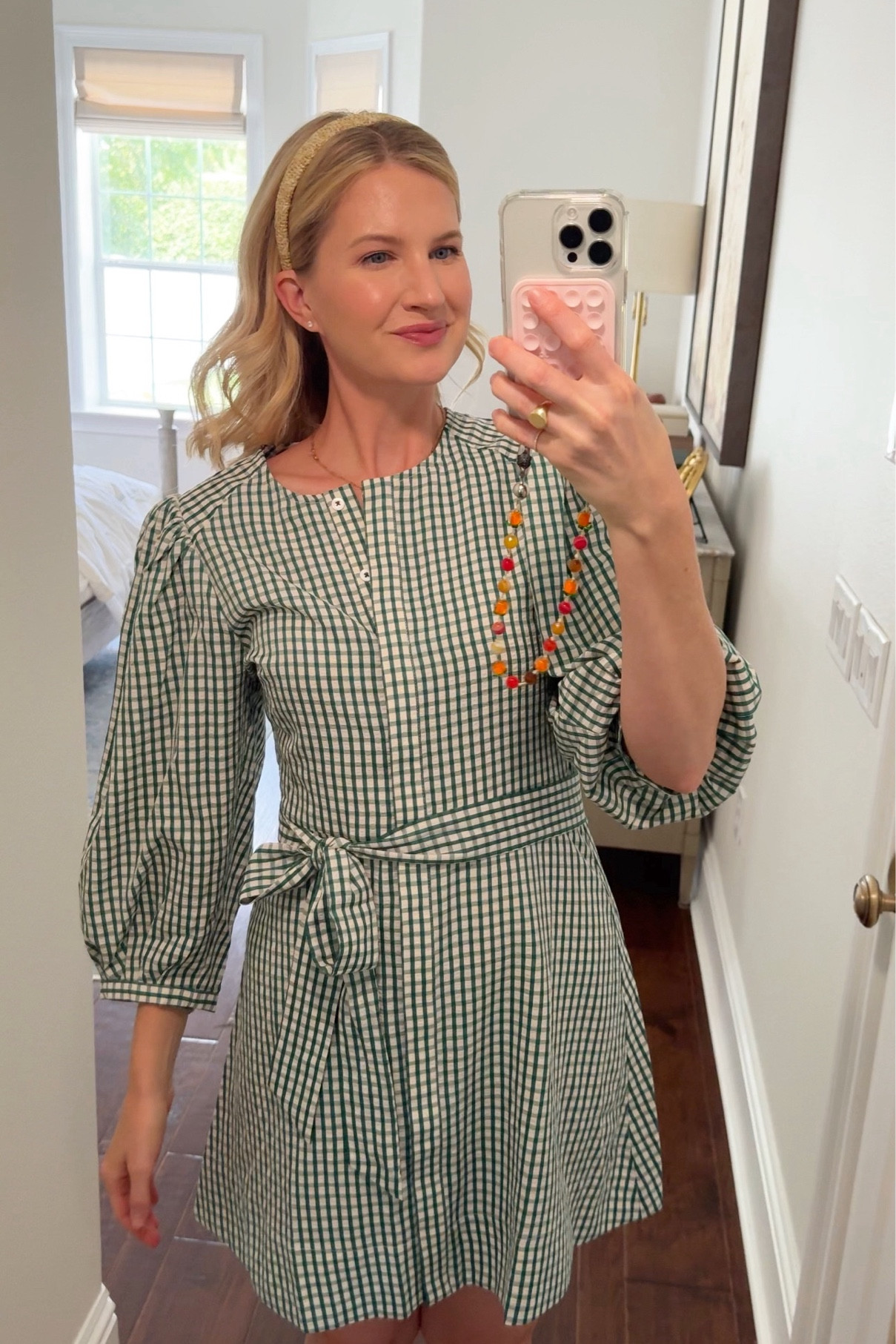 this dress! just unboxed and I’m obsessed 💚 wearing a size S 

#LTKStyleTip #LTKSaleAlert