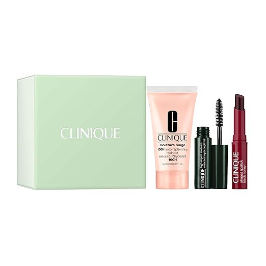 Clinique Icons Gift Set | Almost Lipstick in Black Honey | Moisture Surge 100H Moisturizer, 1 Fl ... | Amazon (US)