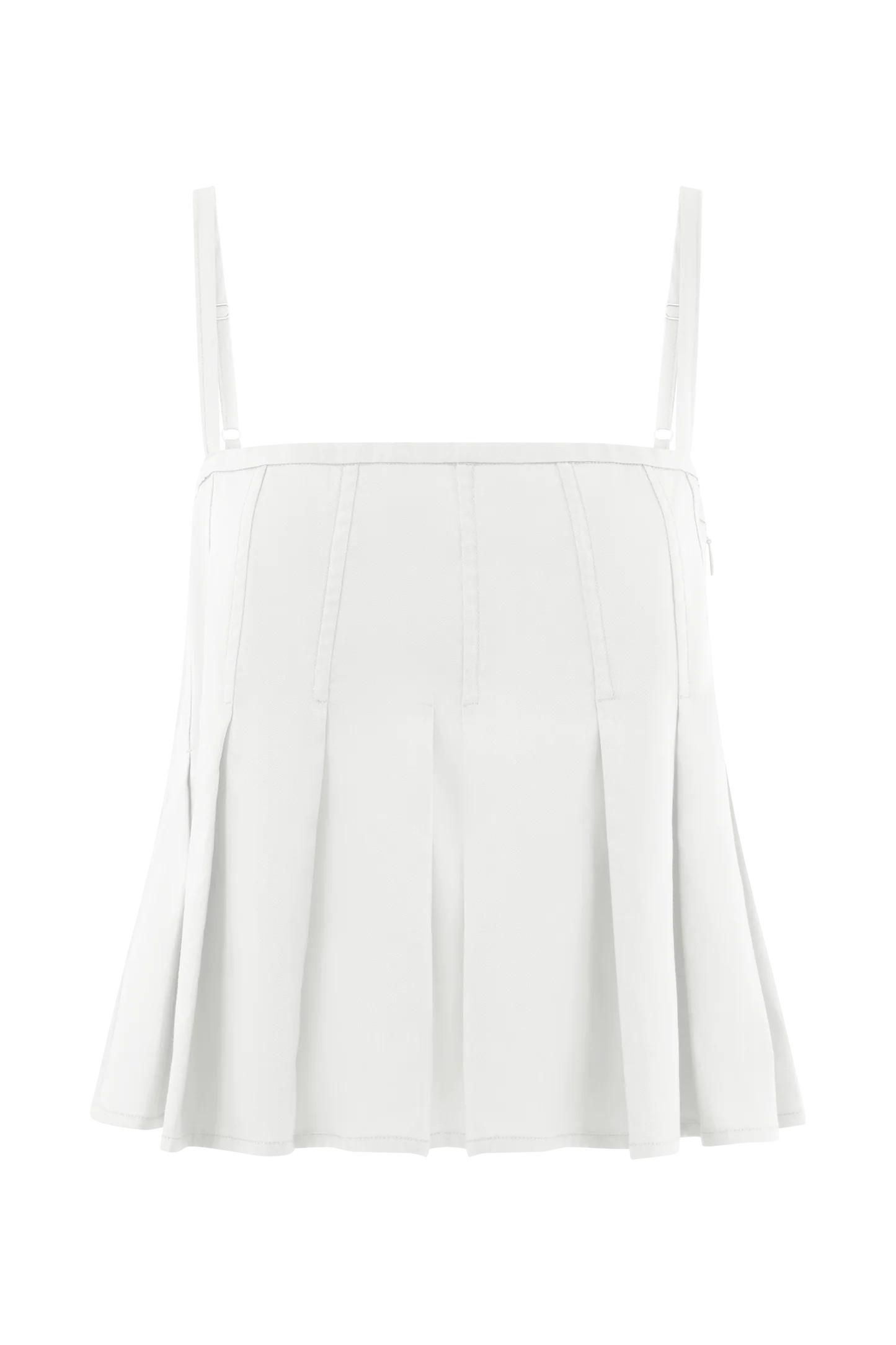 Mae Cotton Top - White | MESHKI US