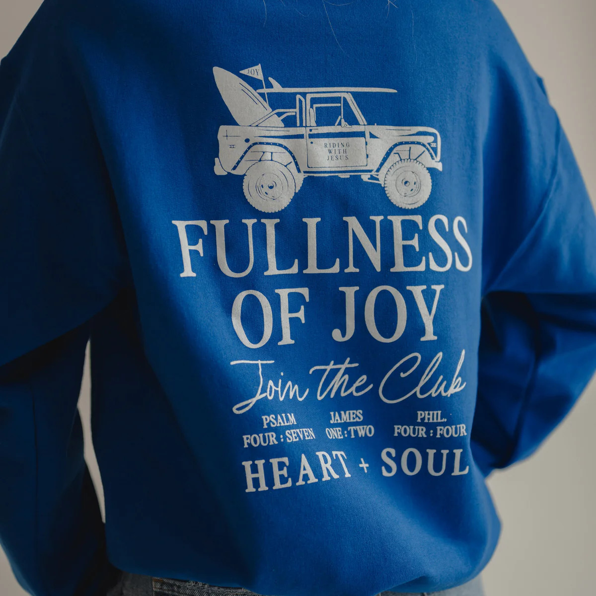 Choose Joy Club Pullover | Dear Heart