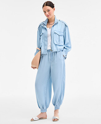 On 34th Women's Chambray Balloon Pants, Exclusively at Macy's - Macy's | Macy's