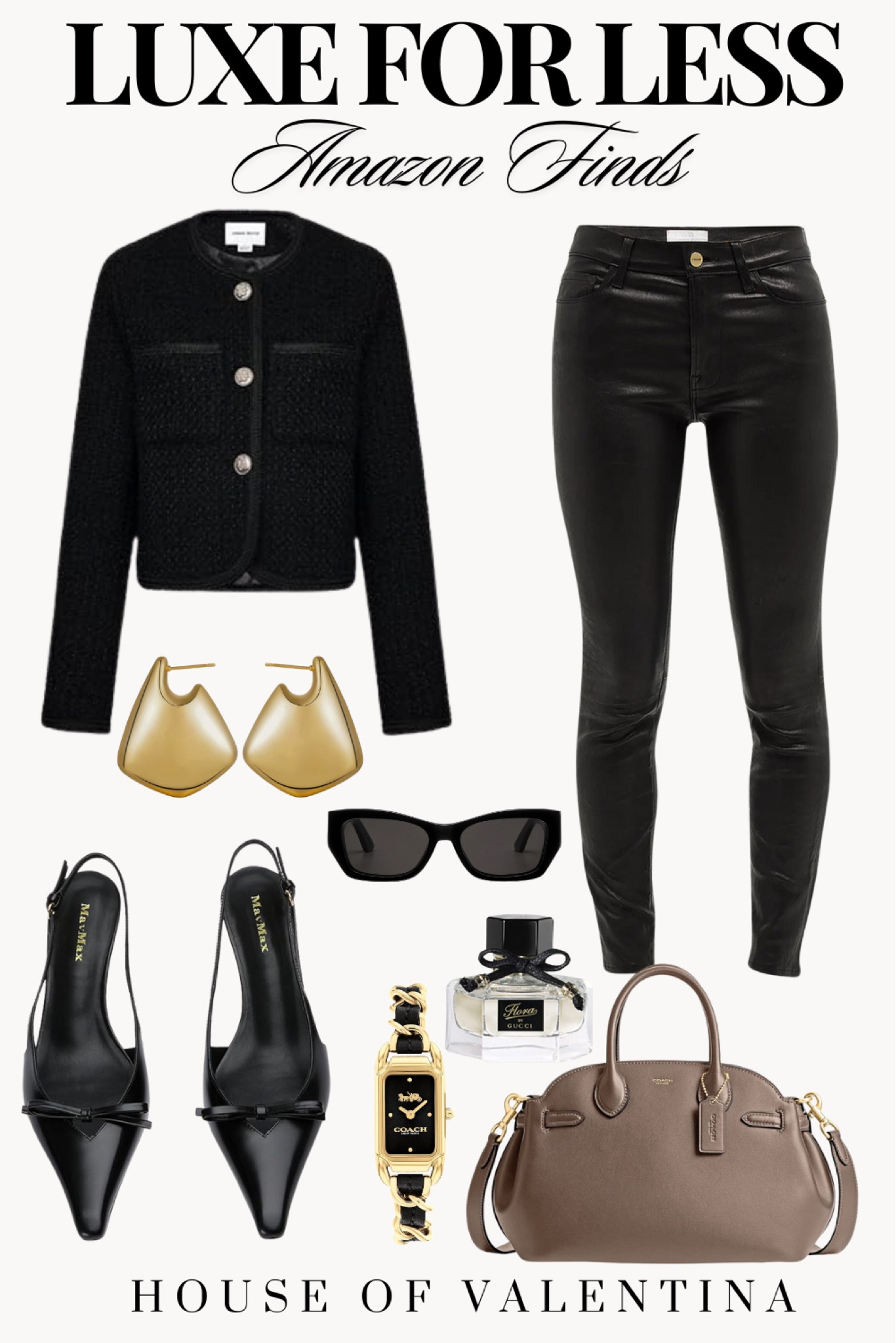 Luxe for less fashion outfit ideas from Amazon

#LTKStyleTip #LTKWorkwear #LTKItBag