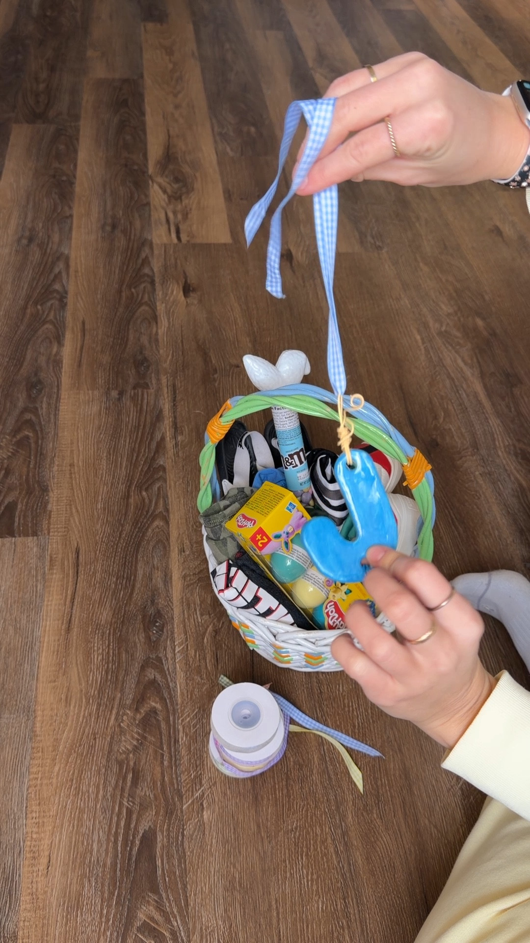 The finishing touches of the Easter basket.. linking up the ribbon I used too 🎀🎗️💝🩵

SO FREAKIN CUTE 💛🌻🌝🌼🍯🧈

size medium in top and bottoms
both are $30!!!
comes with a short option too (that is $20!!!)

Target finds, Target style, Target pants, Target tops, Target sets, butter yellow sets, Target sweatpants, Target sweatshirts, comfy sets, trending at Target, comfy outfits, road trip outfit, two piece sets, work from home outfits, easter basket finds, easter basket inspo, easter basket essentials, cute easter baskets, watch now, Amazon ribbons

#LTKSeasonal #LTKHome #LTKdayinmylife