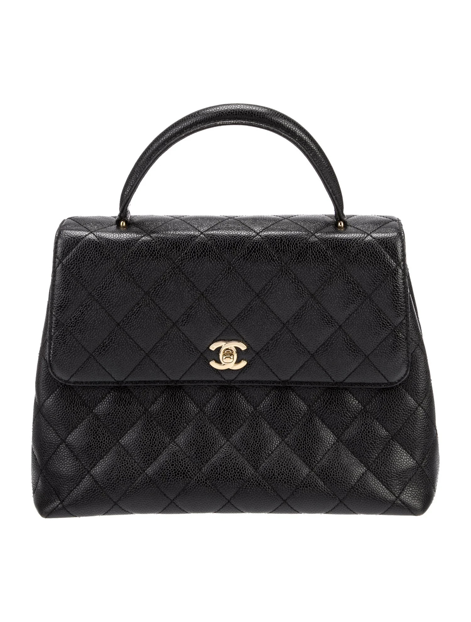 Caviar Kelly Top Handle Bag | The RealReal