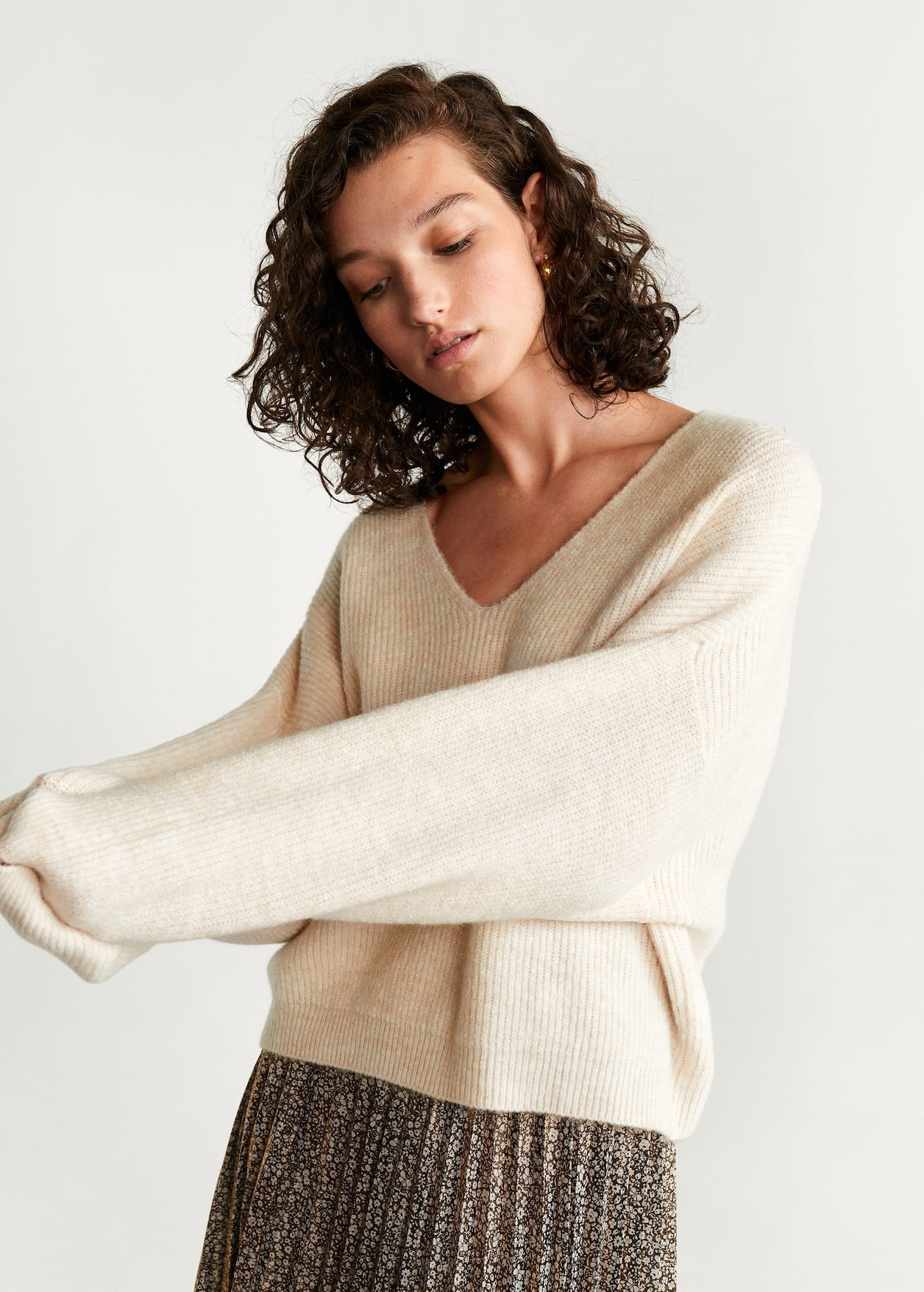 Chunky-knit sweater | MANGO (US)