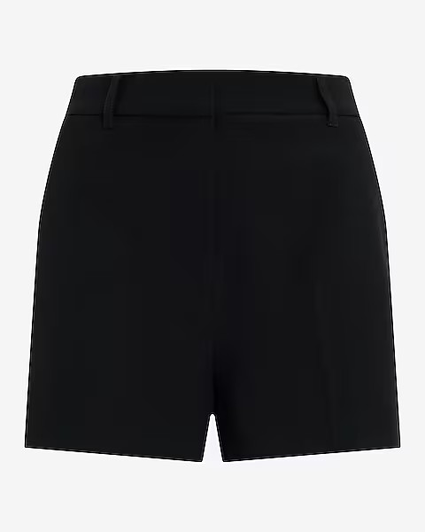 Editor Studio Stretch Twill High Waisted Tailored Shorts | Express