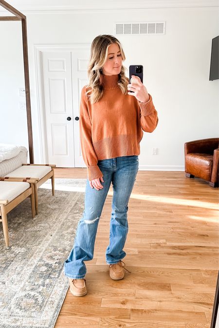 I can’t really link most of my outfit, but I really just want to discuss flares for a second, k? I can’t help but feel like a 15 year old teenager walking the halls of high school. Who knew jeans could be so nostalgic 😆 linked similar. Wearing my new Ugg boots I just can’t quit.

#LTKshoecrush #LTKunder100 #LTKstyletip