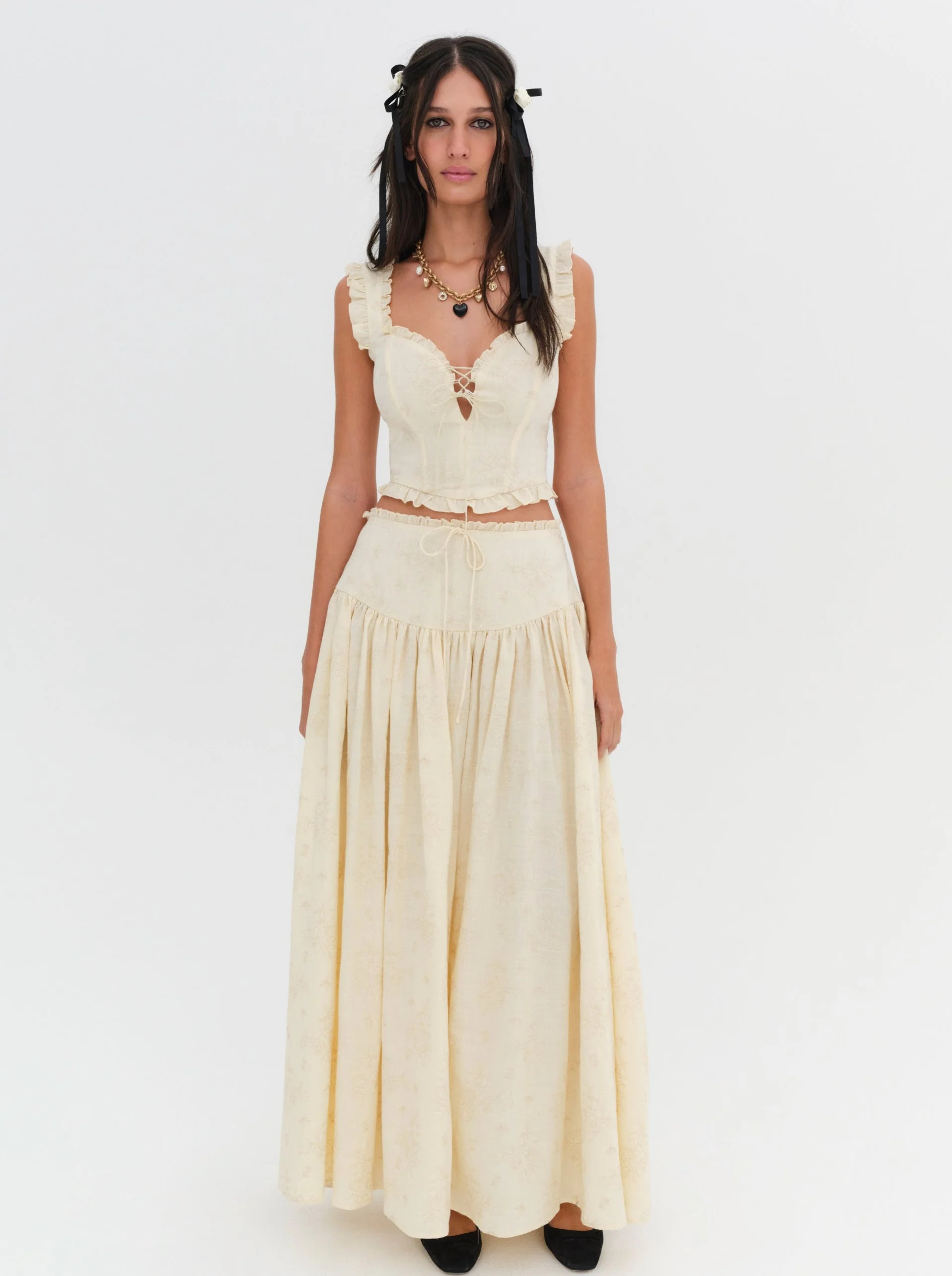 Gigi Maxi Skirt | For Love & Lemons